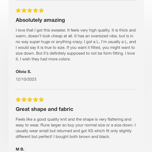 Ribbed drop sleeve sweater READ DESCRIPTION - Picture 7 of 10